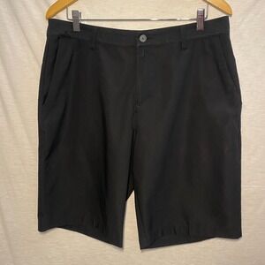 Adidas Men's Black Climalite Performance Shorts Tag Size 34 *Actual 36